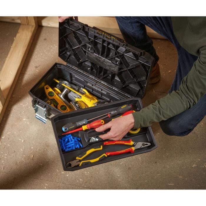 Galvanized Stanley Galvanized Bimatiere Toolbox - 1-95-618 - 51 cm