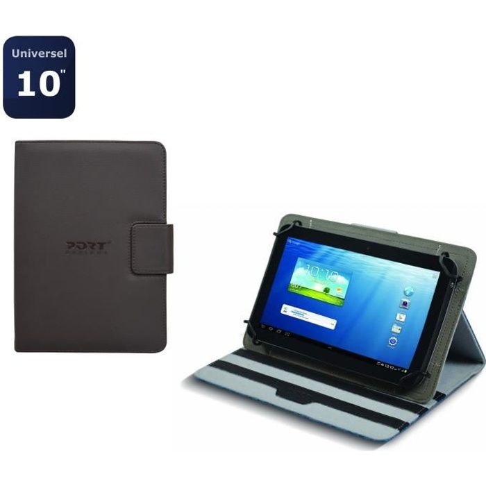 Housse Case Cover for Universal Tablet 10 'Black - MASCAR - PORT DESIGNS