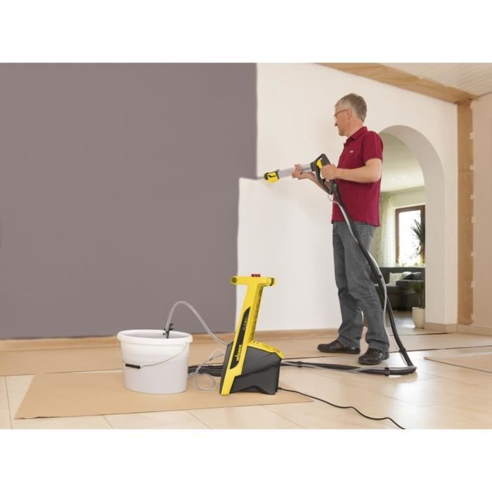 Wagner Pistol A Low Pressure Universal Pressure Sprayer W950 - Direct suction in the pot - All types of paintings