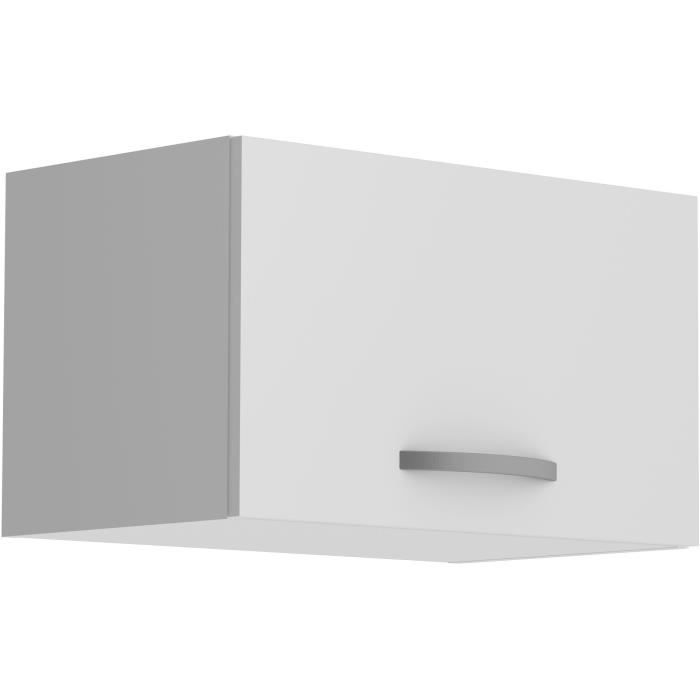 OSLO High Short Furniture 1 Door - White - L 60 x D 36 x H 35 cm