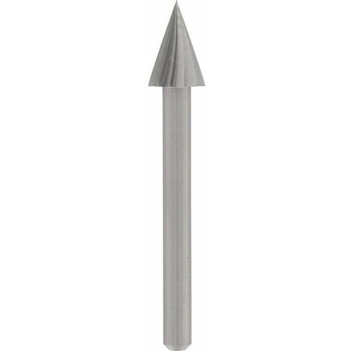 Set of 2 high speed Dremel 125 strawberries (steel, pointed end, 6.4mm diameter, to sculpt and engrave)