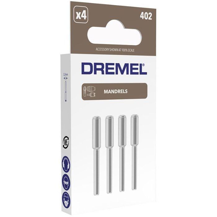 Set of 4 Dremel 402 clash adapters (compatible with all Dremel multi-use tools)