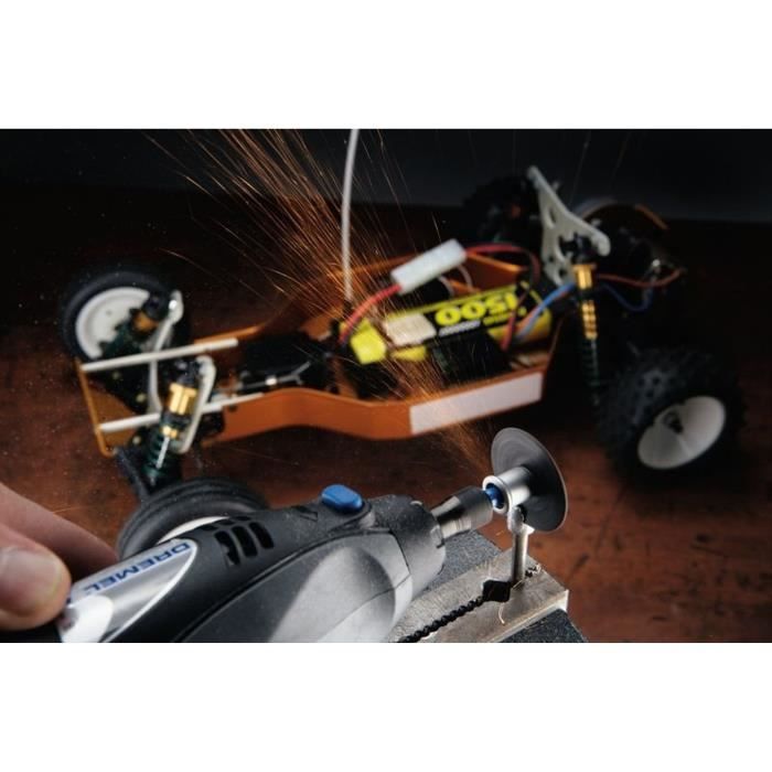 Starter Kit Speedclic Dremel SC406 (accessories including adapter and 2 discs to cut the metals, Ø 38mm)