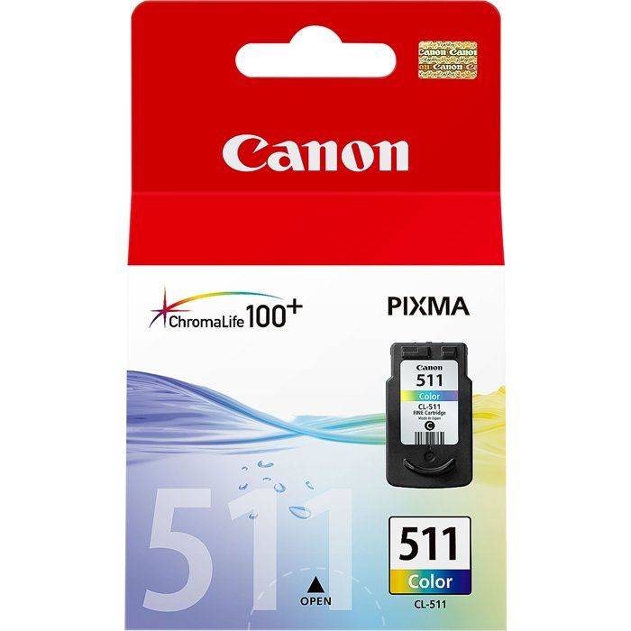 Canon CL-511 Color Multipack Ink Cartridges