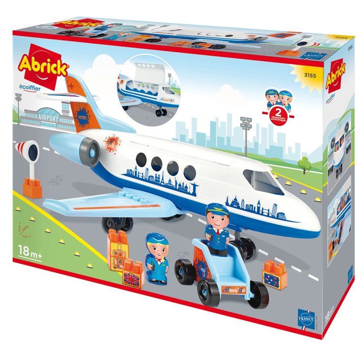 Ecoiffier airplane abrick