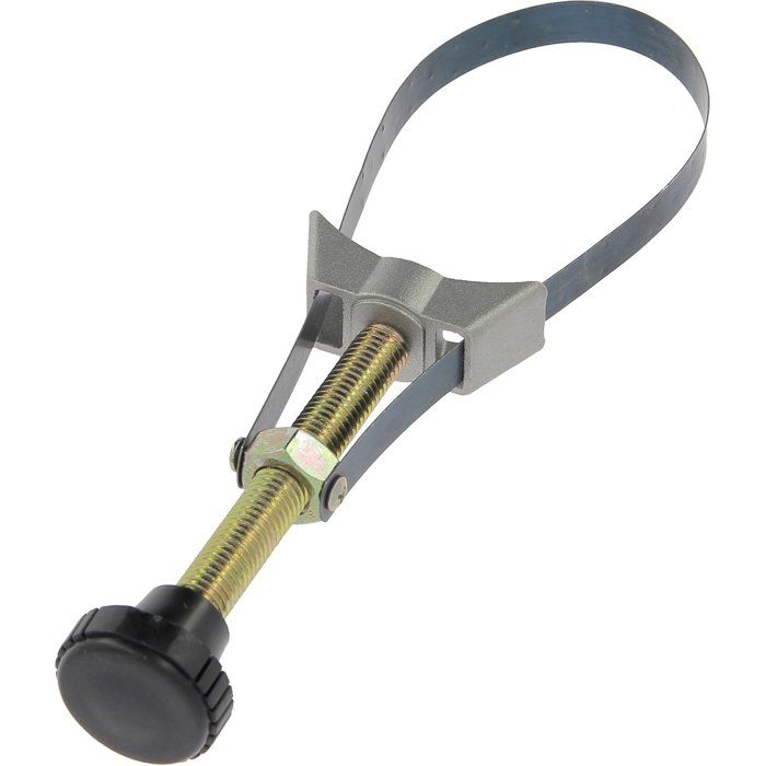 Tape wrench for oil filter