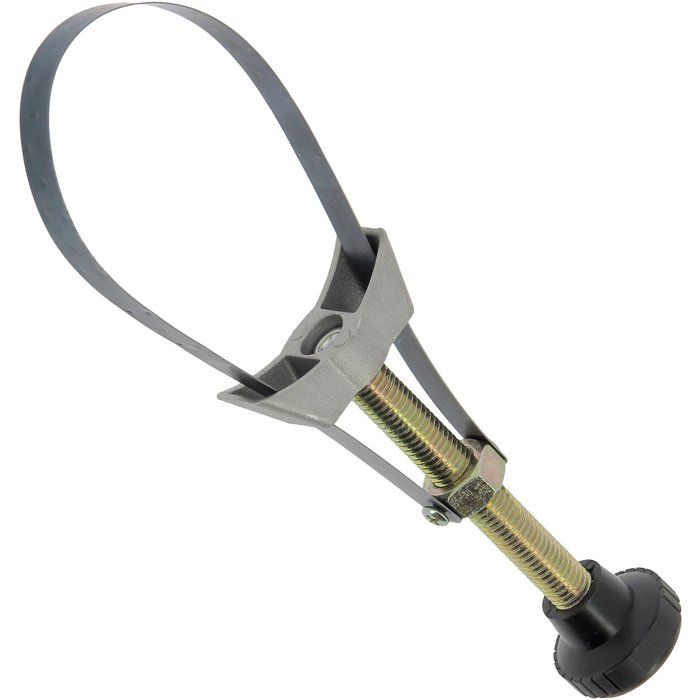 Tape wrench for oil filter