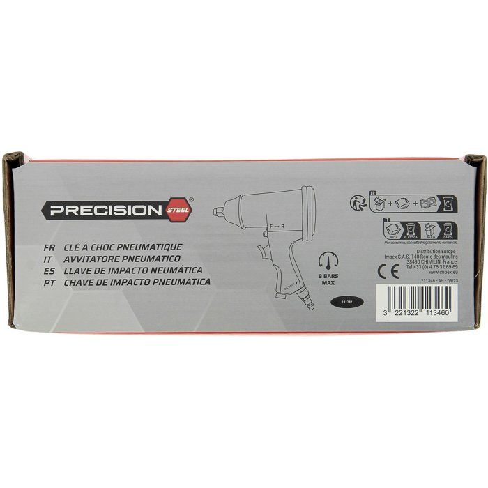 Pneumatic impact wrench 1/2