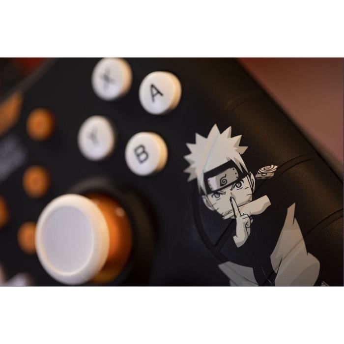 Gamepad - KONIX - Naruto - Black - Switch