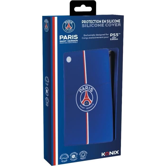 Protective Case - KONIX - PSG - PS5 Slim - Silicone - Shock-Resistant - Scratch-Resistant - Blue