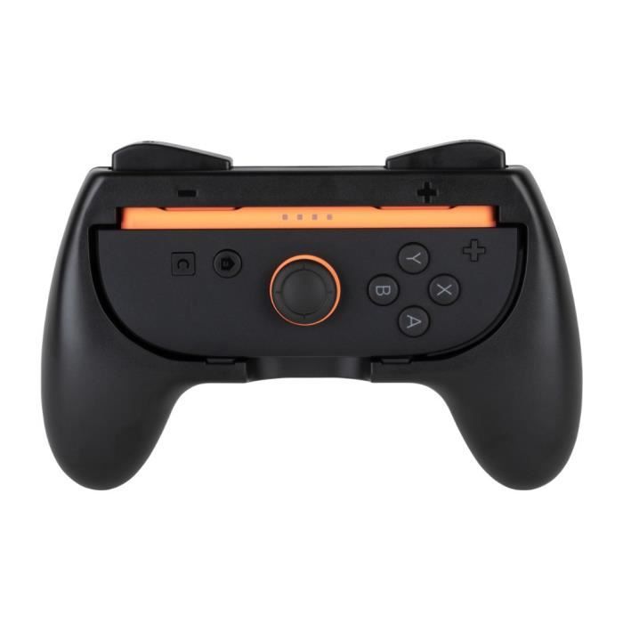 Pair of Joy-Con Holders - KONIX - Nintendo Switch 2 - Classic Controller Shape - Black