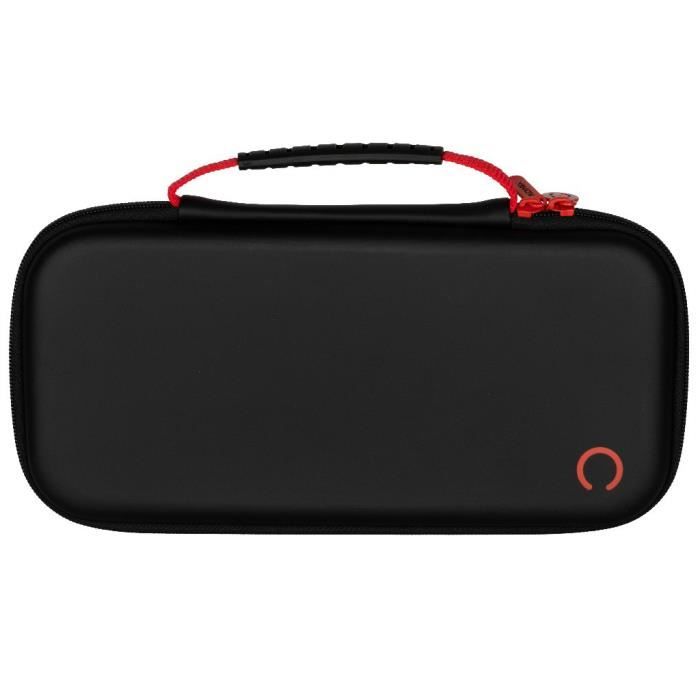 Protective and transport case - KONIX - Nintendo Switch 2 console - Accessory storage net - 8 game compartments - Black