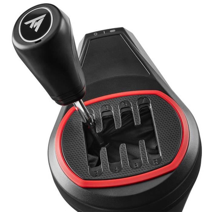 Gear lever - THRUSTMASTER TH8S Black and Red