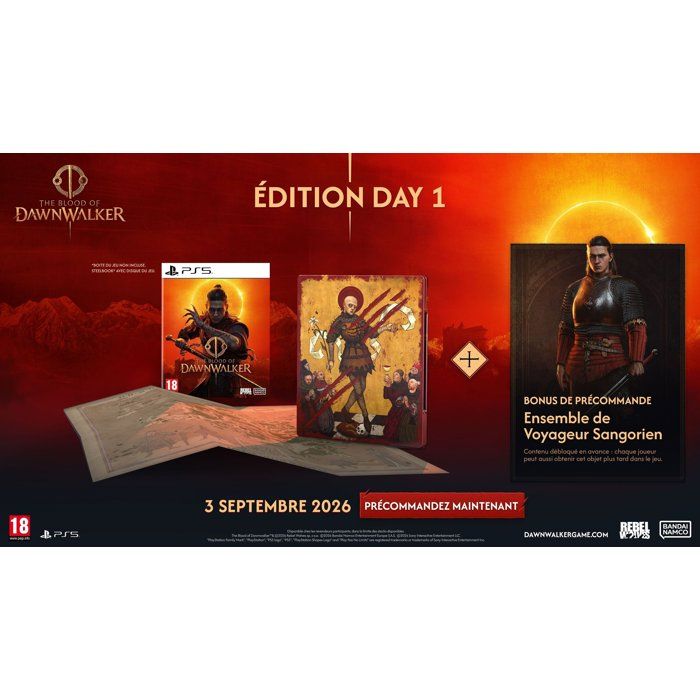 The Blood of Dawnwalker Day 1 Edition  Jeu PS5