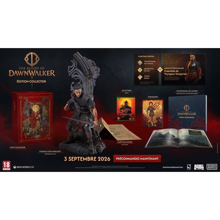 The Blood of Dawnwalker Collector  Jeu Xbox Series X
