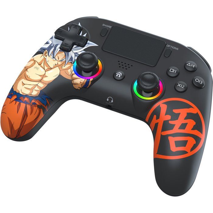 Wireless Controller - PS5 / PC - Dragon Ball Goku Ultra Instinct - Bluetooth - Black - SUBSONIC
