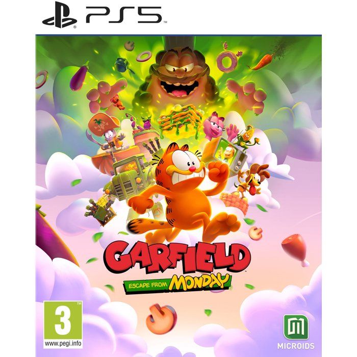 GARFIELD ESCAPE FROM MONDAY  Jeu PS5