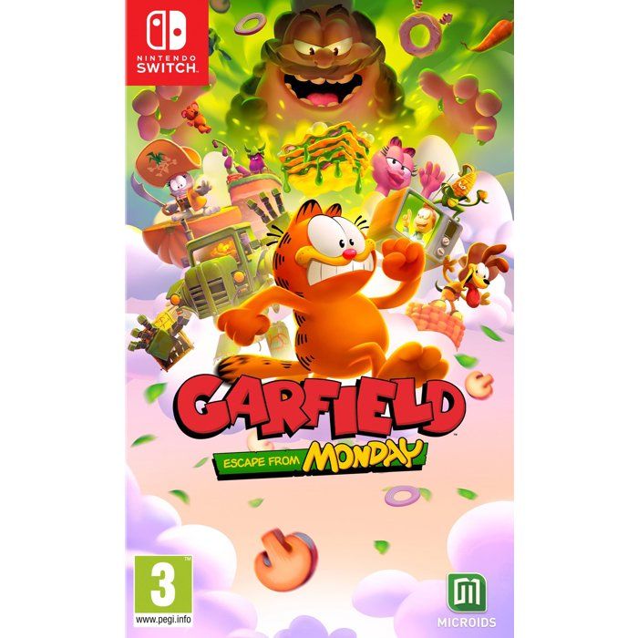 GARFIELD ESCAPE FROM MONDAY  Jeu Nintendo Switch