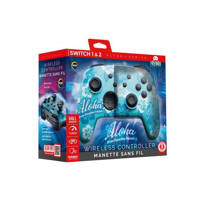 Switch 1&2/PC Controller - Wireless - RGB - Aloha