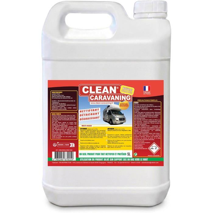 Maintenance product - CLEAN - Clean Caravaning - 5L can
