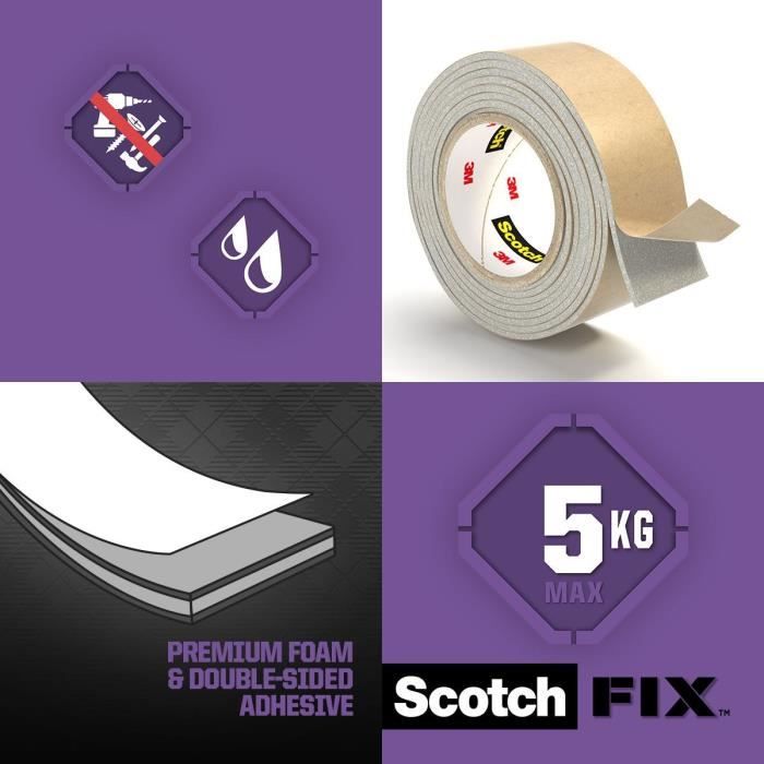 3M Double-sided mirror tape - 1,5mx19mm