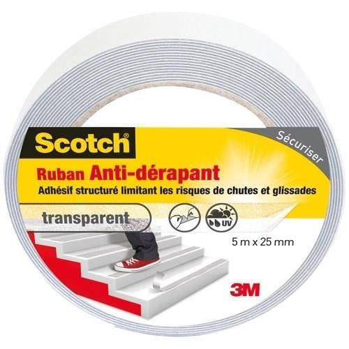 3M SCOTCH Non-slip tape - 5m x 25mm - Transparent