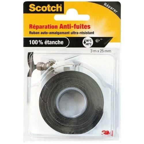 3M SCOTCH Self-amalgamating Adhesive Tape - 3m x 25mm - Black