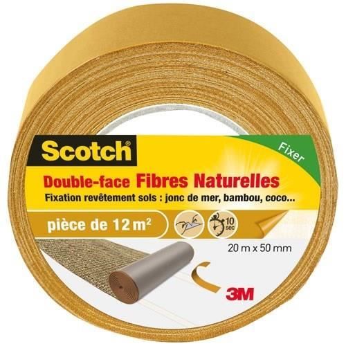 3M SCOTCH Double-sided - 20m x 50mm - Natural fiber
