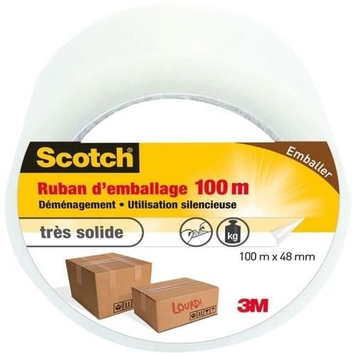 3M SCOTCH Packaging Adhesive Tape - 100m x 48mm - Clear
