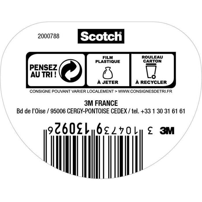 3M SCOTCH Packaging Adhesive Tape - 100m x 48mm - Clear