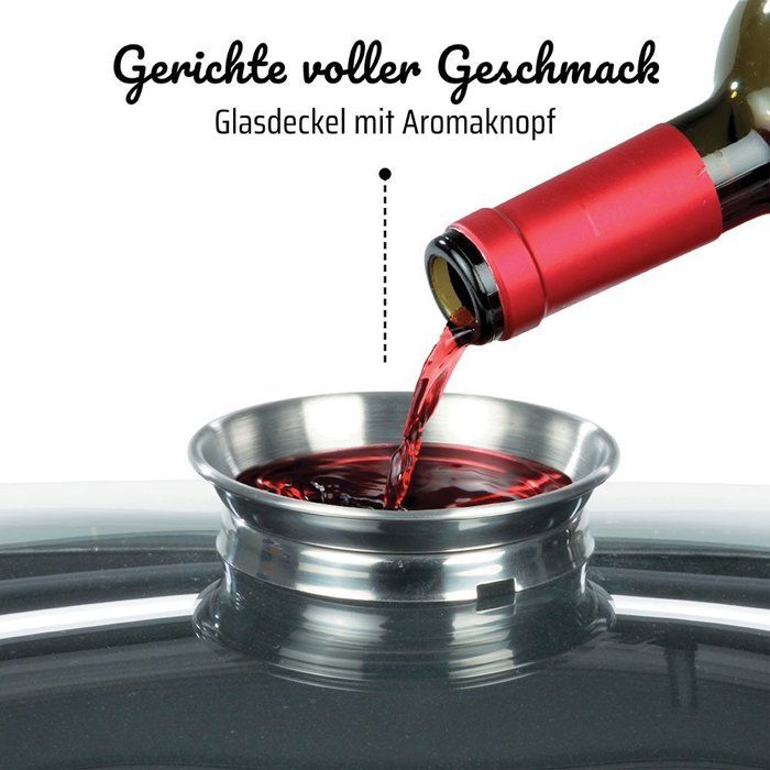 GSW Gourmet Granite Induction Cooker - 6 l