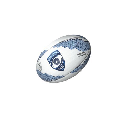 GILBERT Rugby Ball REPLICA - Montpellier - Size 5