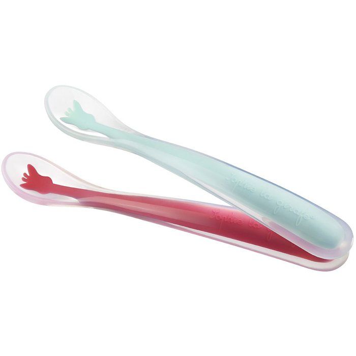 SOPHIE LA GIRAFE Set of 2 sweet spoons