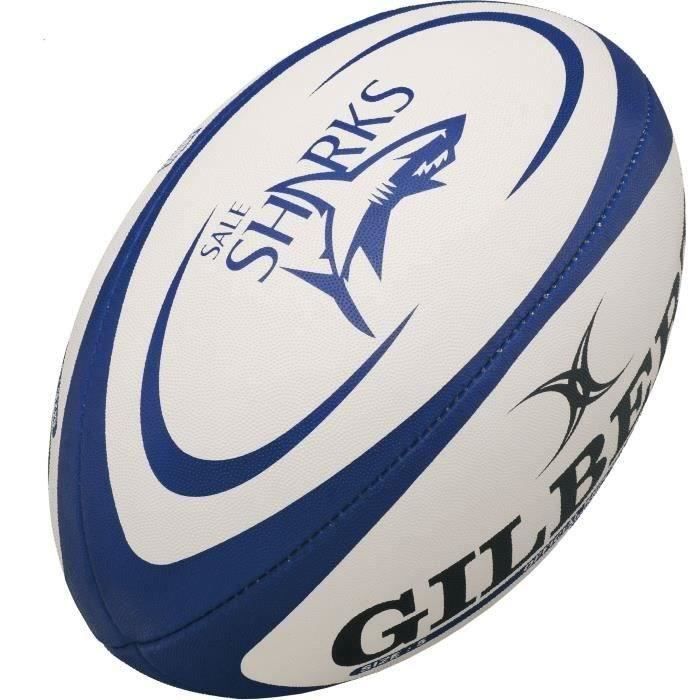 GILBERT Rugby Ball REPLICA - Sharks - Size Midi
