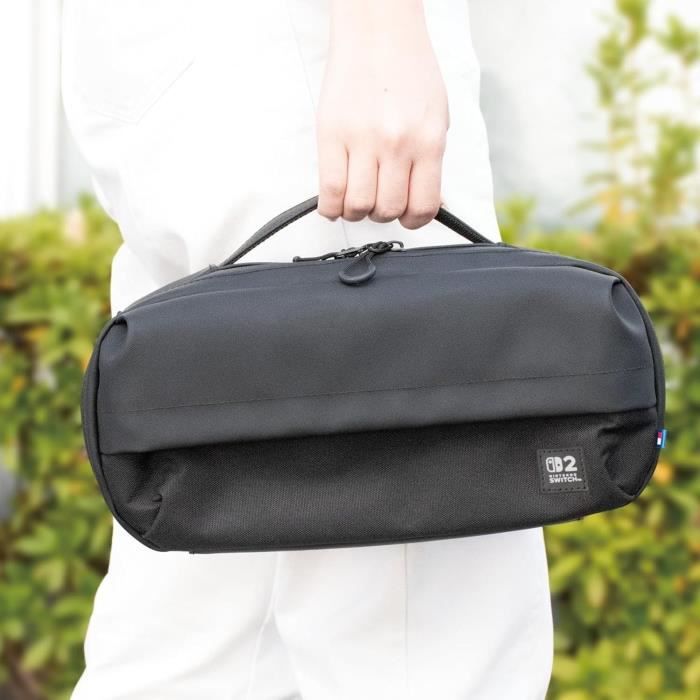Protective and carrying case - HORI - Nintendo Switch and Switch 2 - Storage for accessories and games - Black