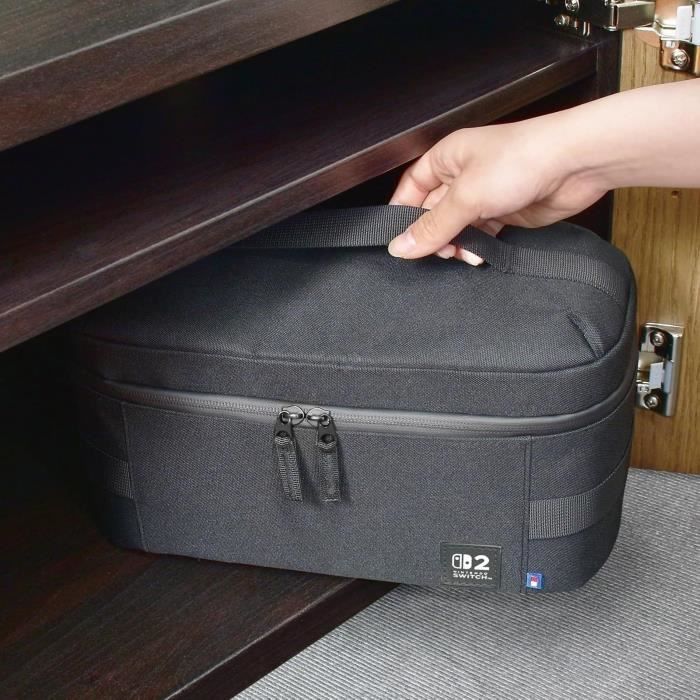 HORI Nintendo Switch 2 All-in-One Compact Protective Carrying Case - Black