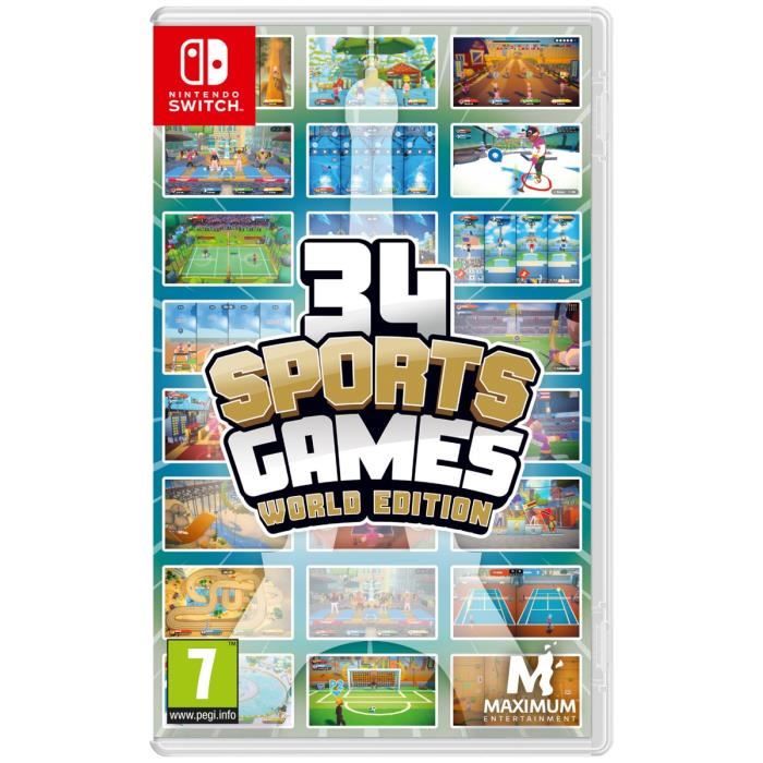 34 Sports Games World Edition - Nintendo Switch Game