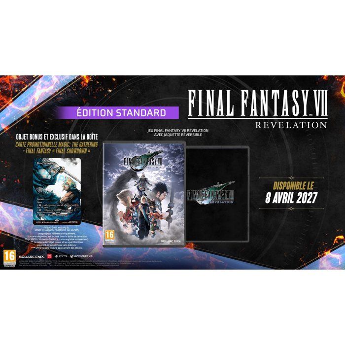 Final Fantasy VII Revelation - Édition Magic Card - Jeu Xbox Series X|S