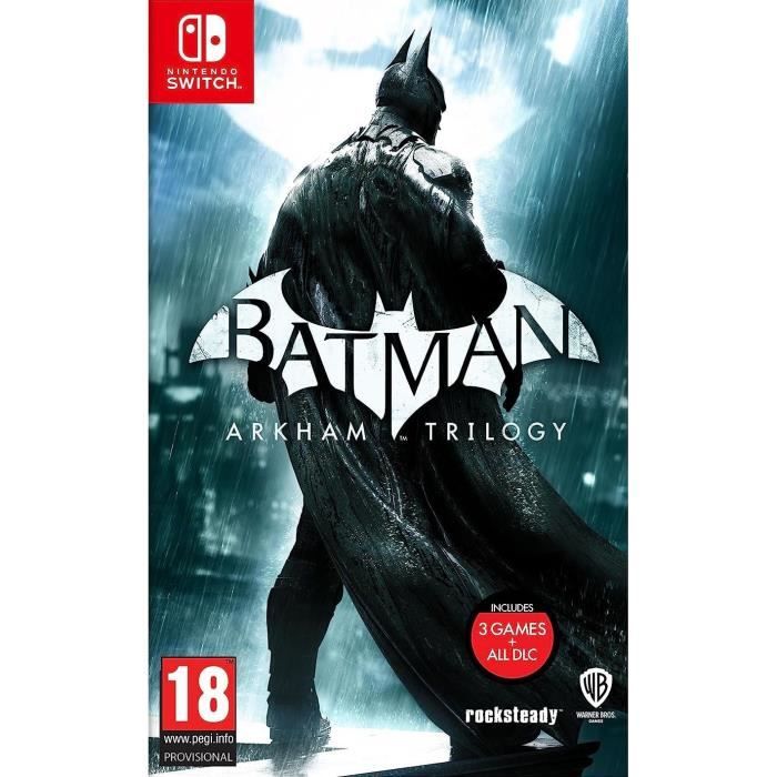 Batman Arkham Trilogy - Nintendo Switch Game
