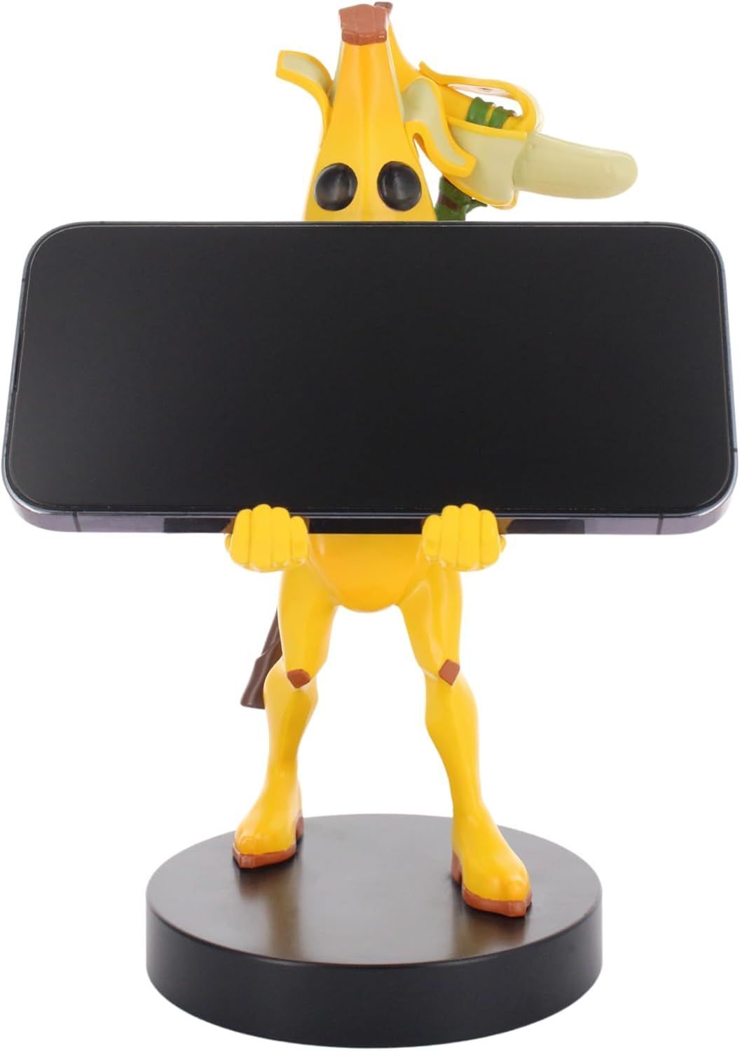 Fortnite Peely Figurine - EXQUISITE GAMING - Cable Guys - Holder for headphones, smartphone, or small accessories - 20 cm