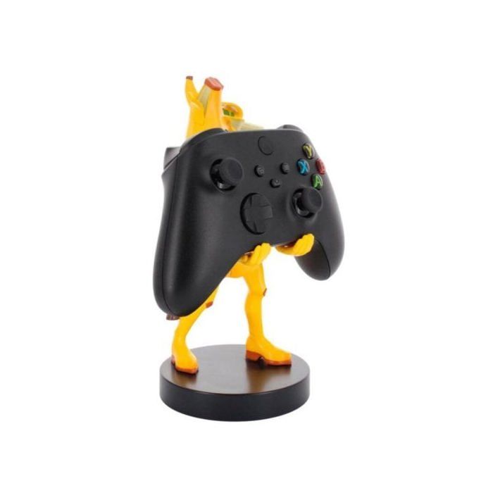 Fortnite Peely Figurine - EXQUISITE GAMING - Cable Guys - Holder for headphones, smartphone, or small accessories - 20 cm
