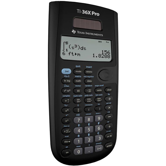 TEXAS INSTRUMENTS Scientific Calculator TI 36 X PRO