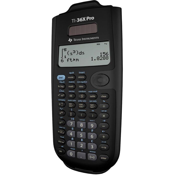 TEXAS INSTRUMENTS Scientific Calculator TI 36 X PRO
