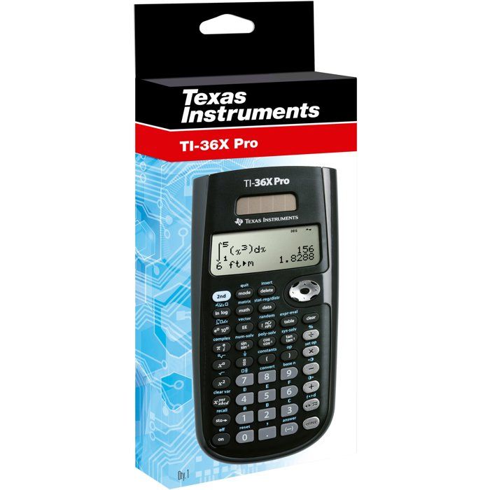 TEXAS INSTRUMENTS Scientific Calculator TI 36 X PRO