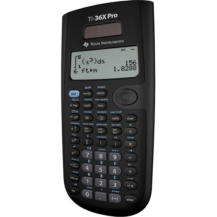 TEXAS INSTRUMENTS Scientific Calculator TI 36 X PRO