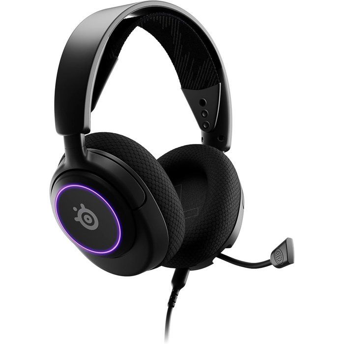 Gaming Headset - STEELSERIES - Arctis Nova 3 - Wired - Multiplatform - Black
