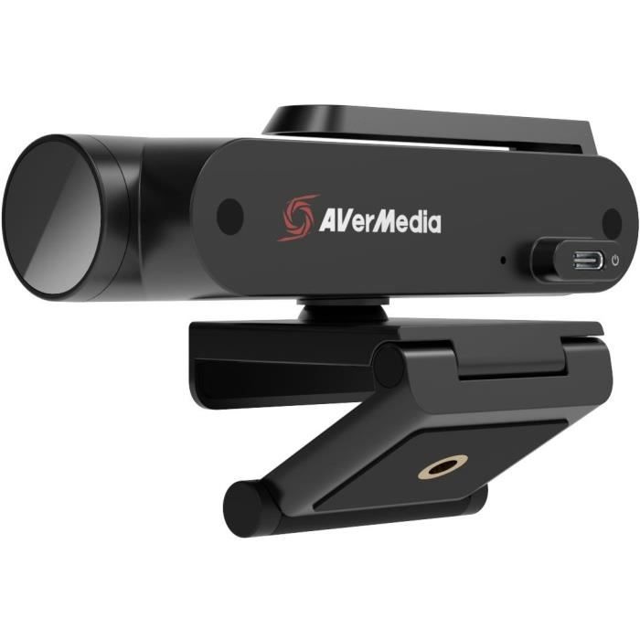 AverMedia Live Streamer CAM 513-4K Ultra Wide Angle Webcam with Artificial Intelligence -Ideal Streaming and Video Conferencing.