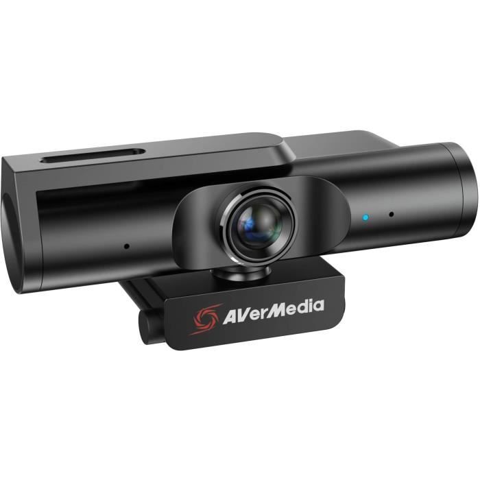 AverMedia Live Streamer CAM 513-4K Ultra Wide Angle Webcam with Artificial Intelligence -Ideal Streaming and Video Conferencing.