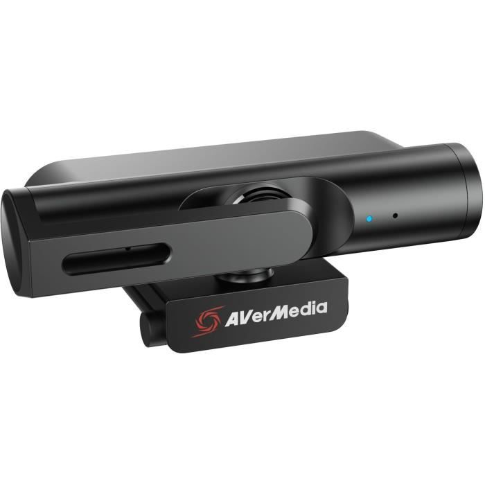 AverMedia Live Streamer CAM 513-4K Ultra Wide Angle Webcam with Artificial Intelligence -Ideal Streaming and Video Conferencing.