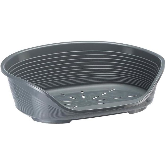 FERPLAST Siesta Deluxe 6 basket - 70.5x52x23.5 cm - Dark gray - For cats and dogs